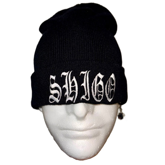 SHIGO gothic cuffed beanie