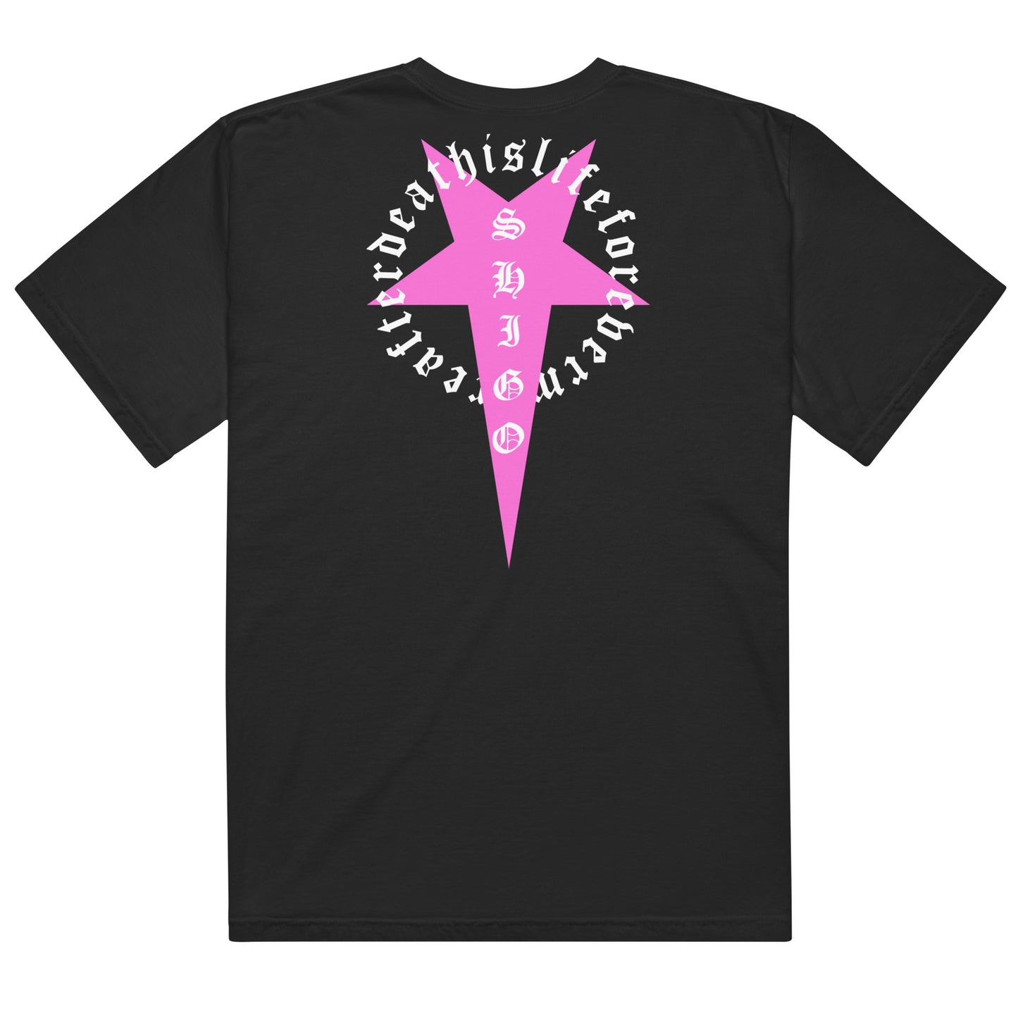 SHIGO Dont Panic Tee (pink)