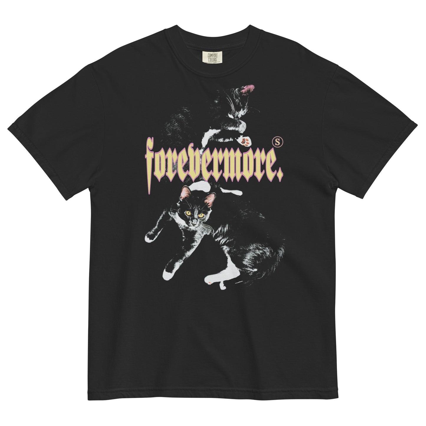 SHIGO Feline Forevermore Tee (black)