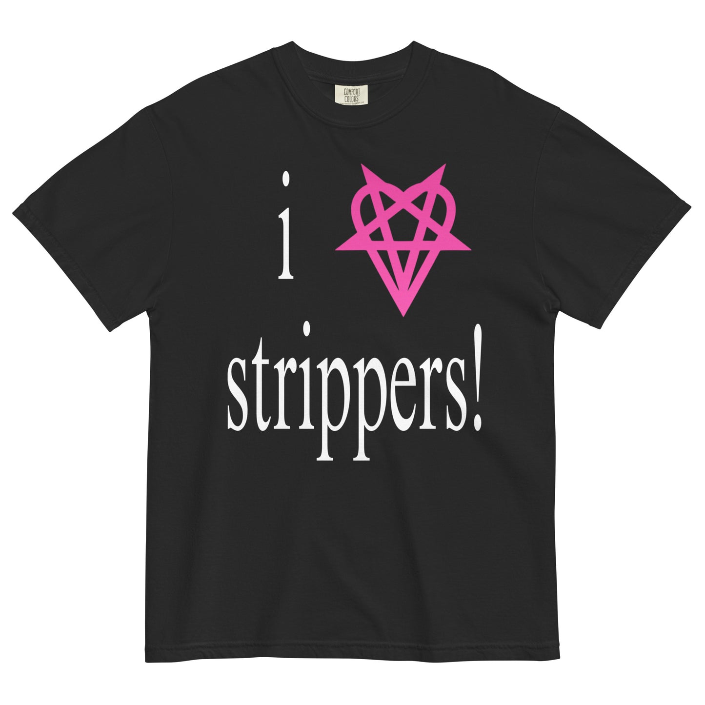 SHIGO I Love Strippers! Tee (black)