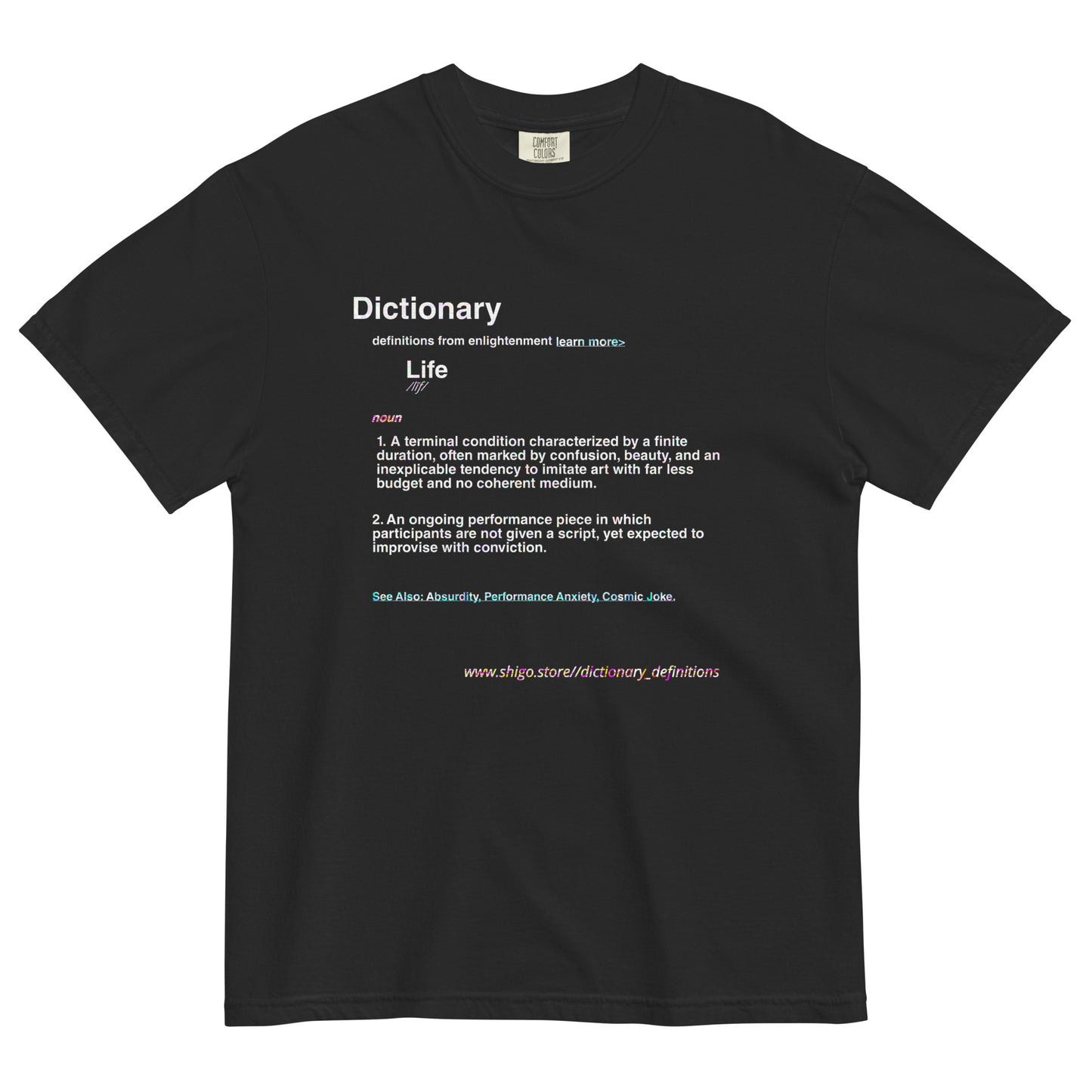 SHIGO Meaning of Life Tee