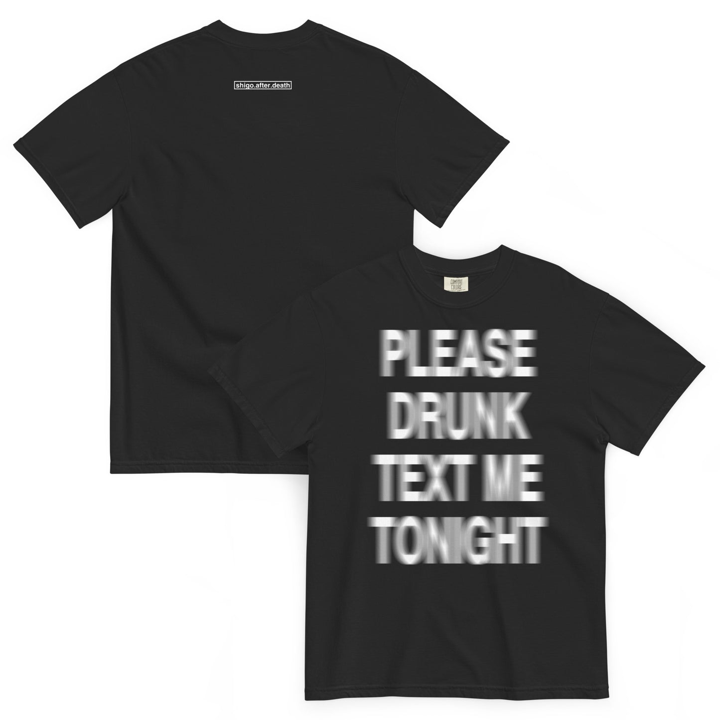 SHIGO Drunk Text Tee