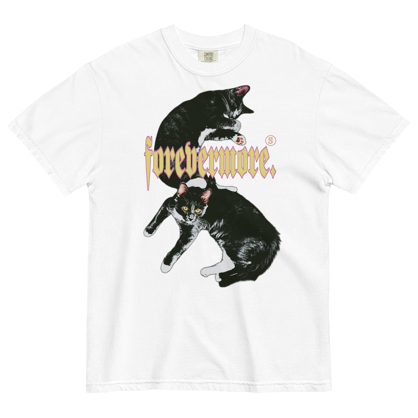 SHIGO Feline Forevermore Tee (white)