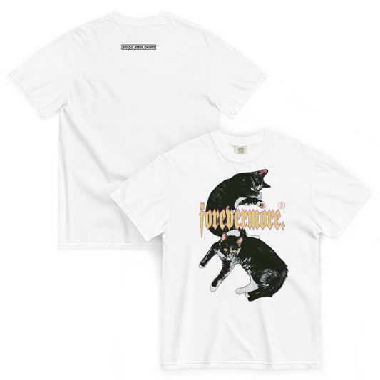 SHIGO Feline Forevermore Tee (white)