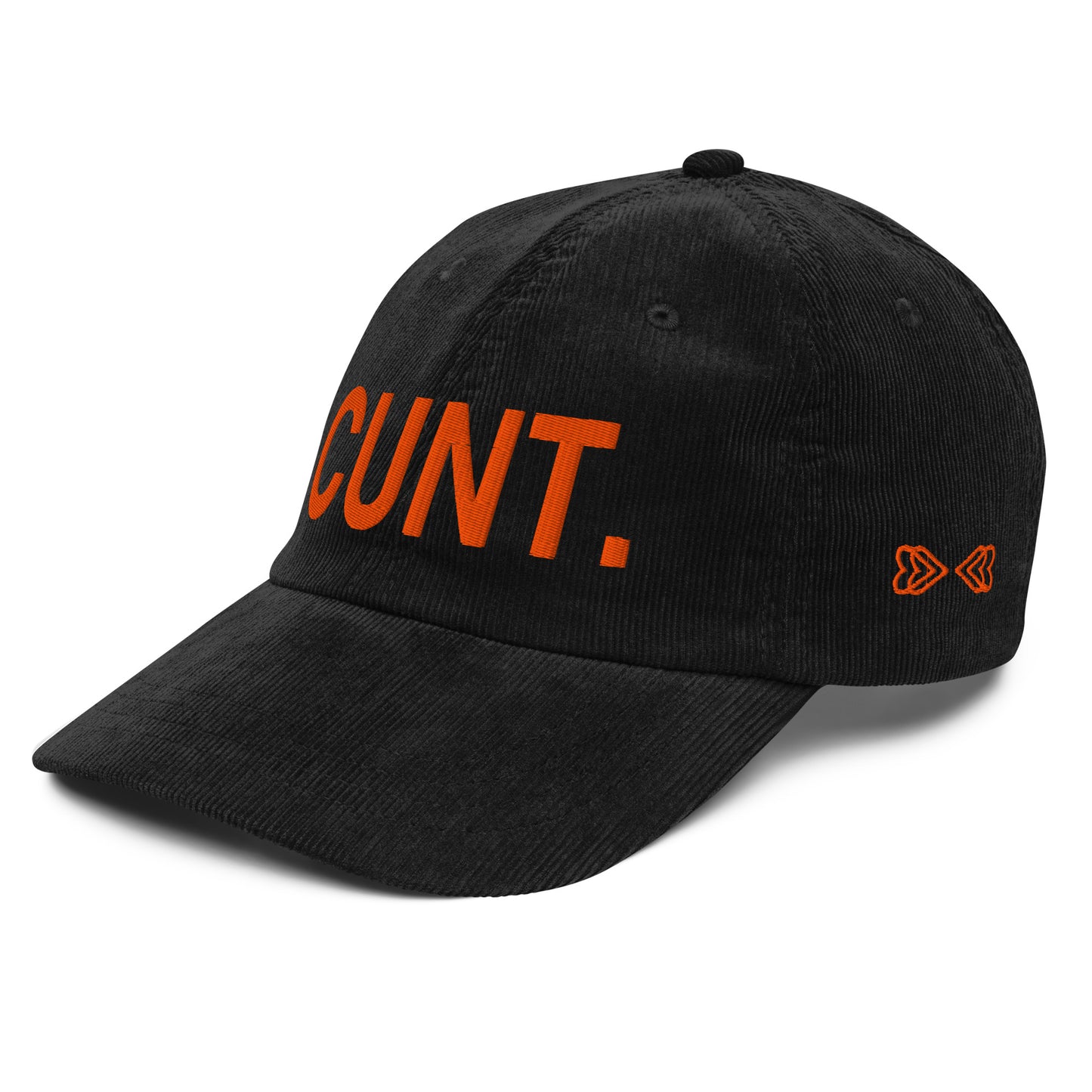 SHIGO CUNT Corduroy Cap (black)